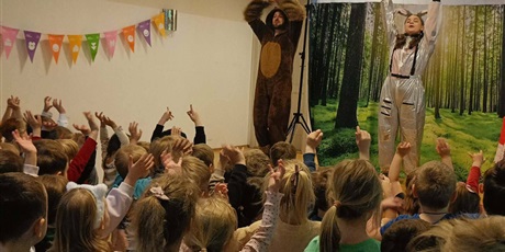 Spektakl pt. „To się uda” w wykonaniu Teatru Garden w Zakopiance 🐰🚀🐻